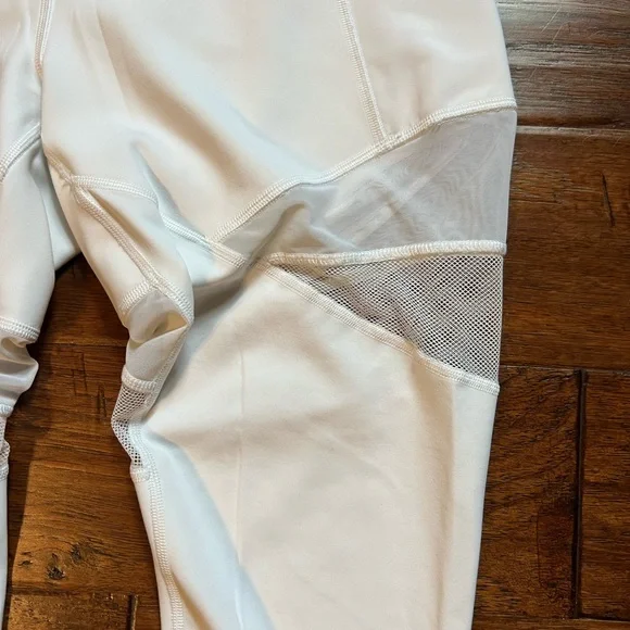 Lululemon white mesh leggings - Picture 6 of 8